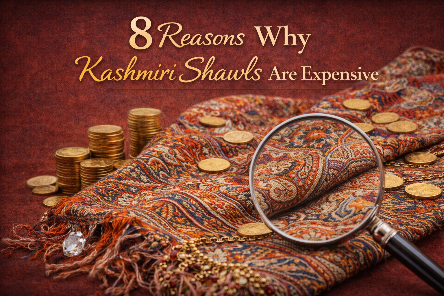 8 Reasons Why Kashmiri Shawls Are Expensive