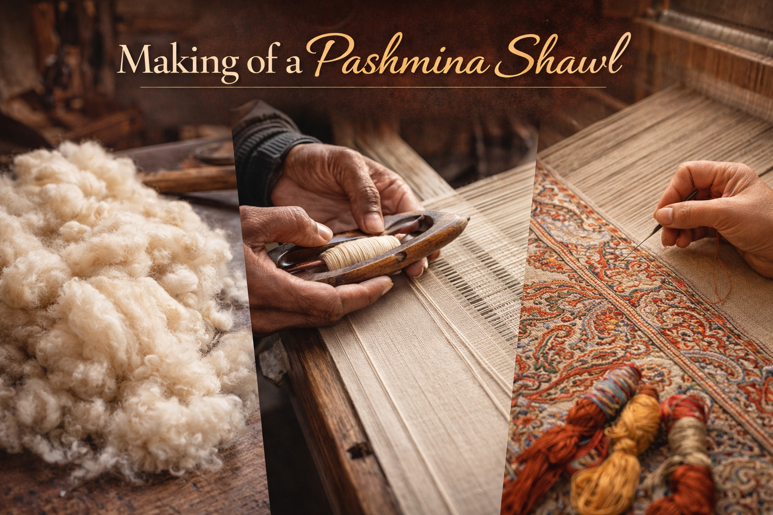 Making of a Pashmina Shawl