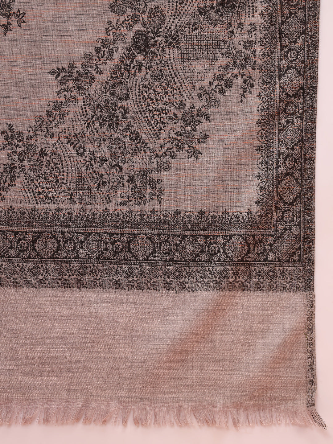 Pashmoda Women Kohsar Kashmiri Jamawar Woven Shawl (Size: 101X203 CM)