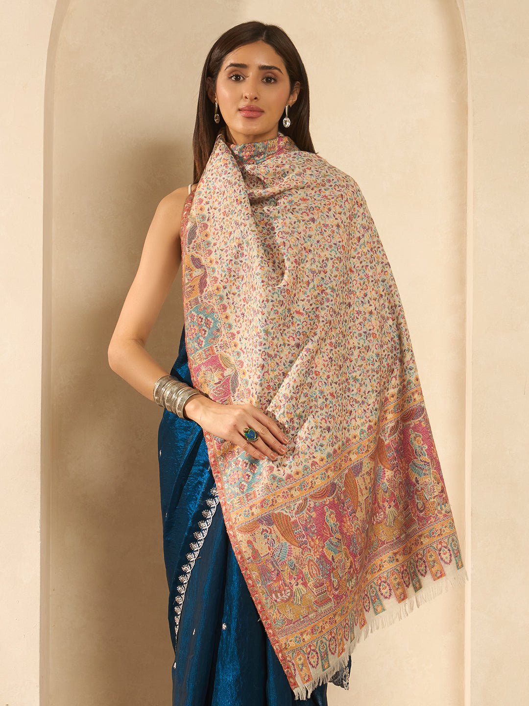 Women Persian Court kaani stole
