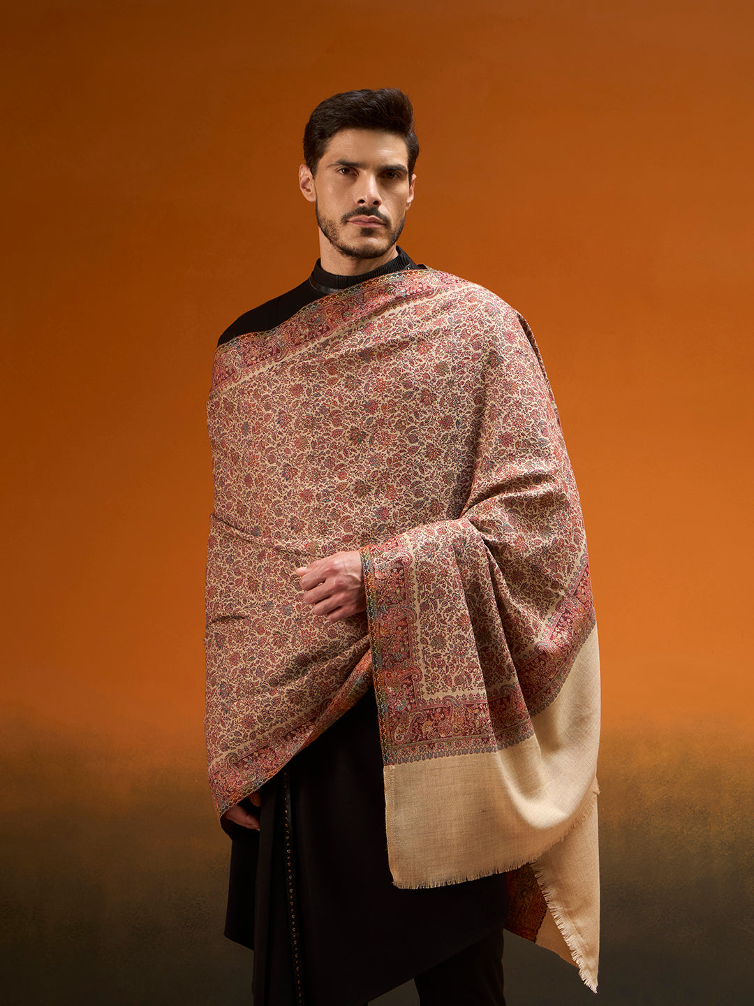 Men Fleur Royale Jamawar Shawl