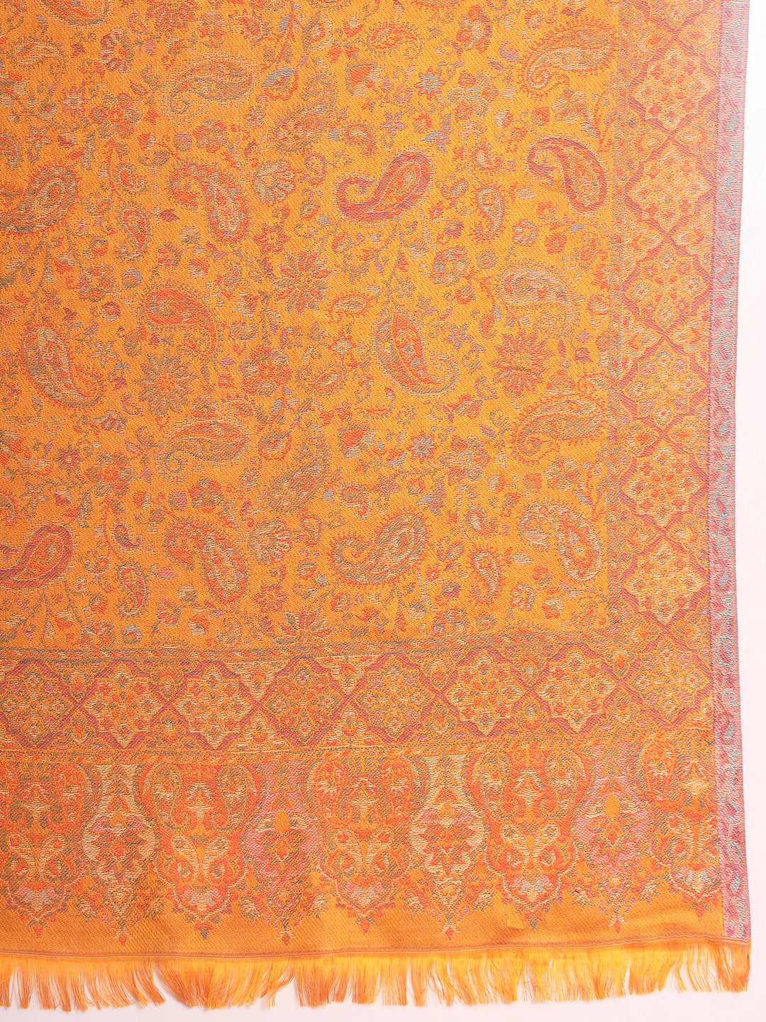 Pashmoda Men Mehrang Kaani Stole (Size : 71X203 CM)