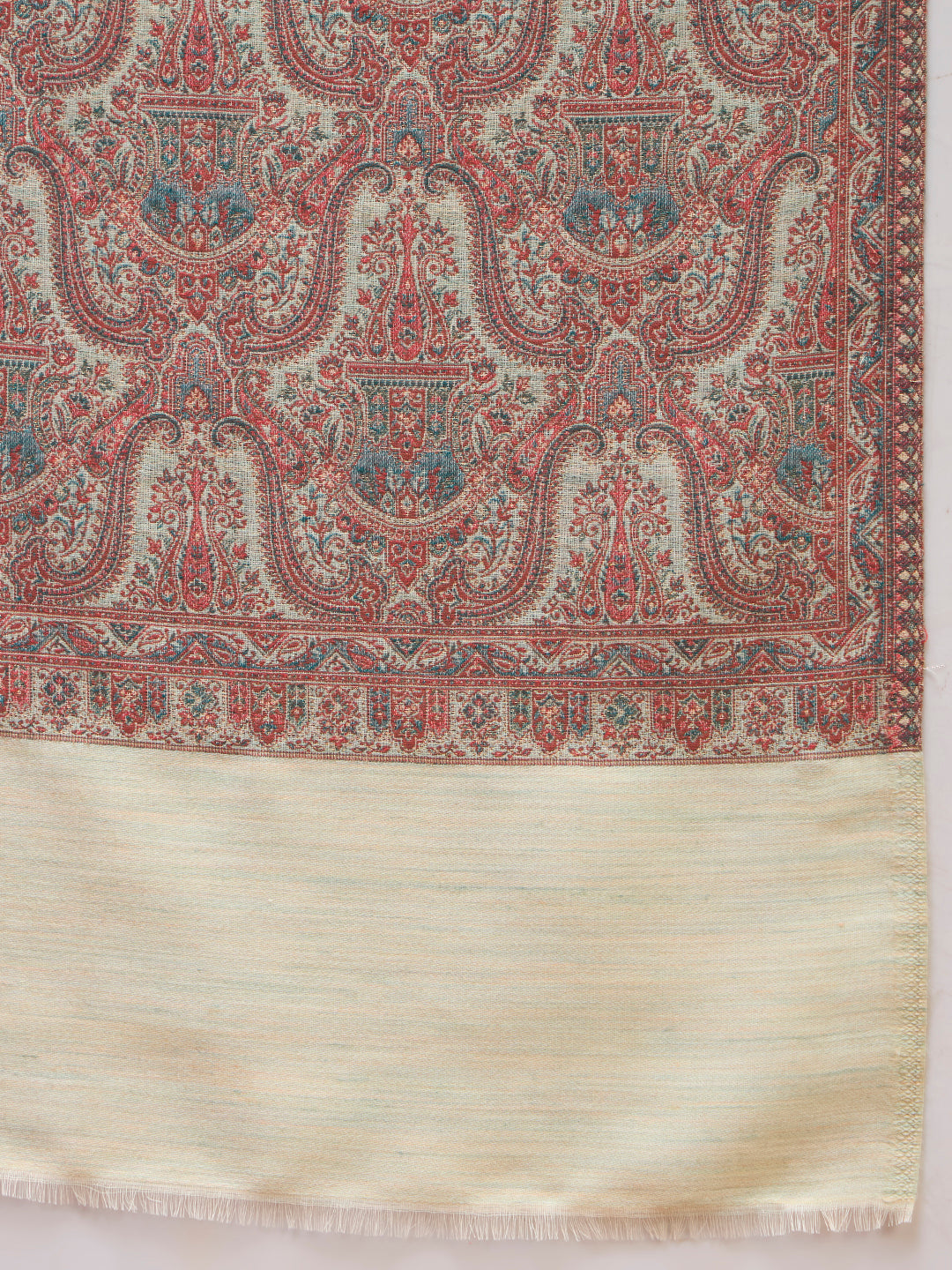 Men Gulnaar Royale Reversible Kaani Zari Shawl