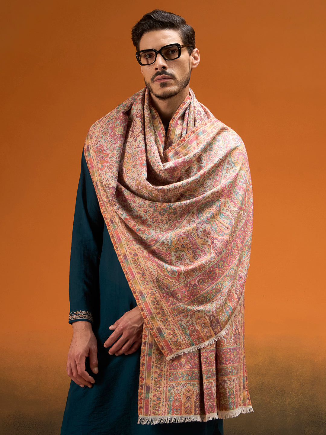 Men Shahkaar Gulistan Kaani Stole