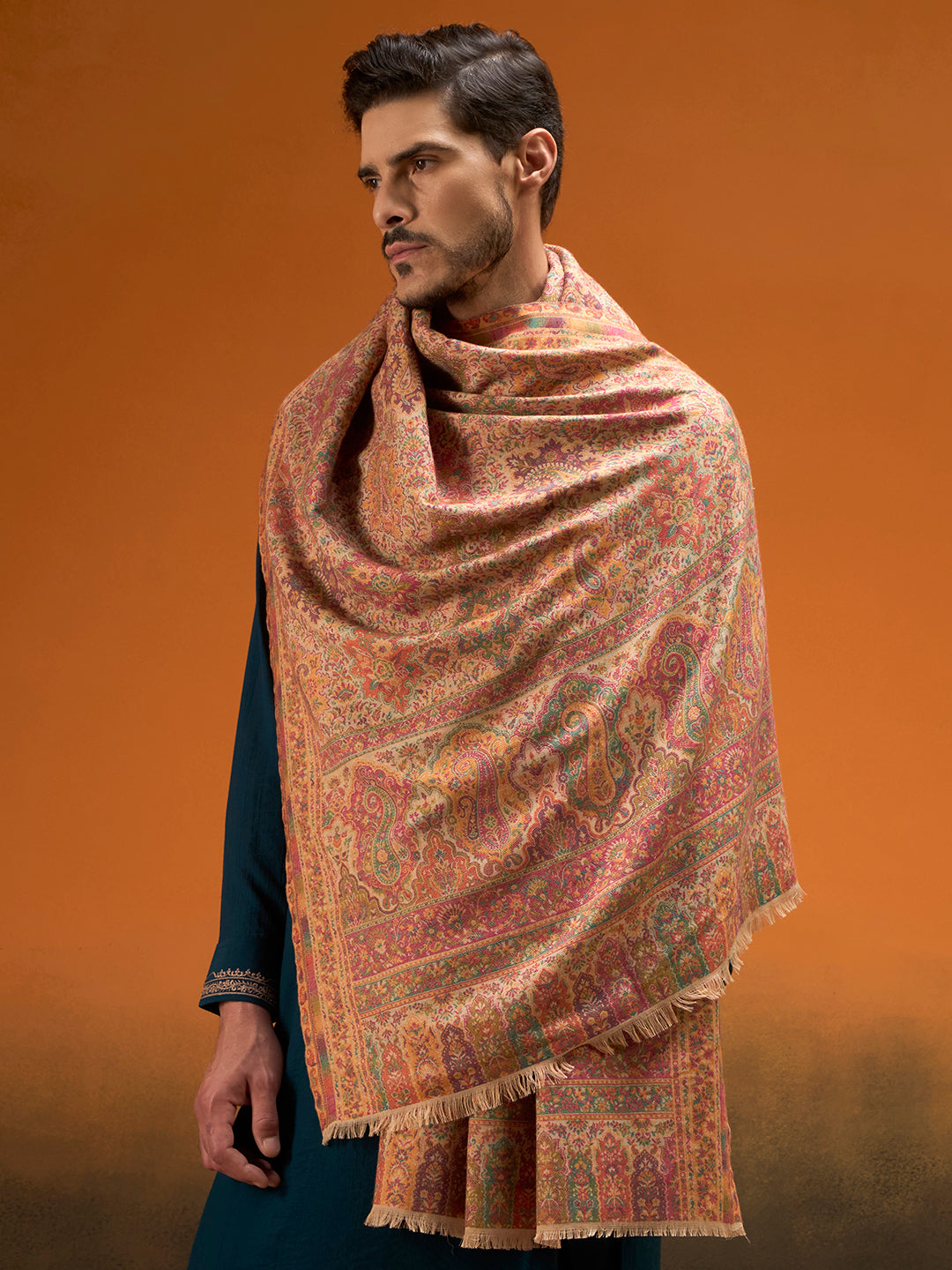 Men Shahkaar Gulistan Kaani Stole