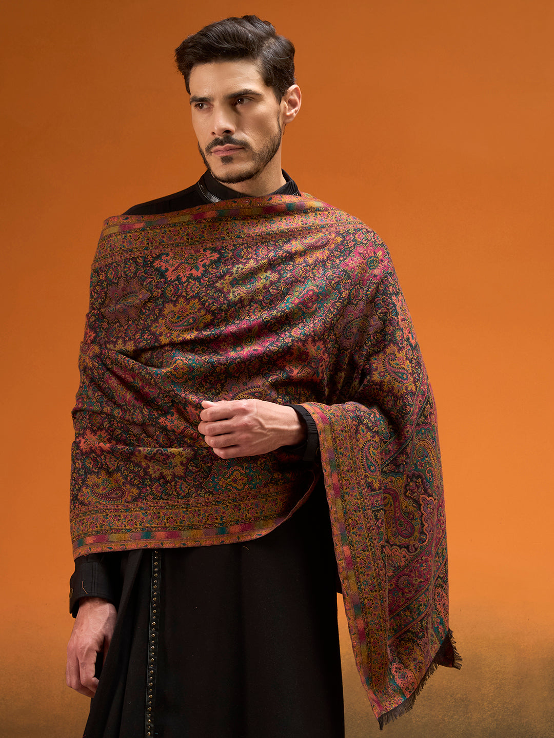 Men Shahkaar Gulistan Kaani Stole