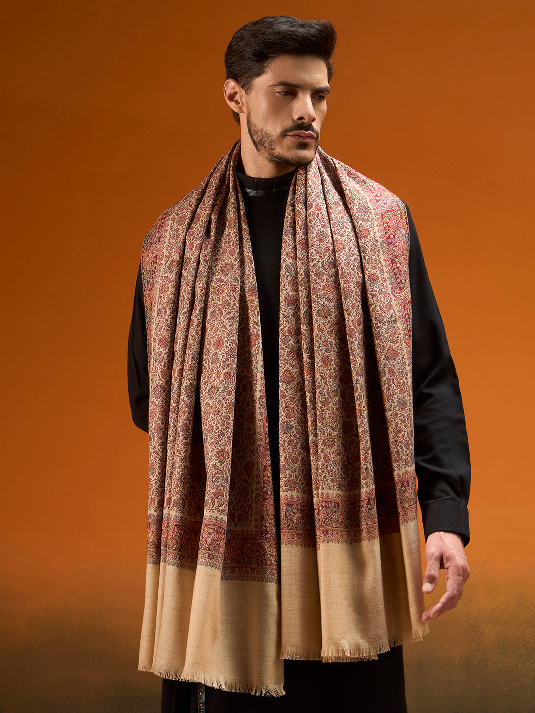 Men Fleur Royale Jamawar Shawl