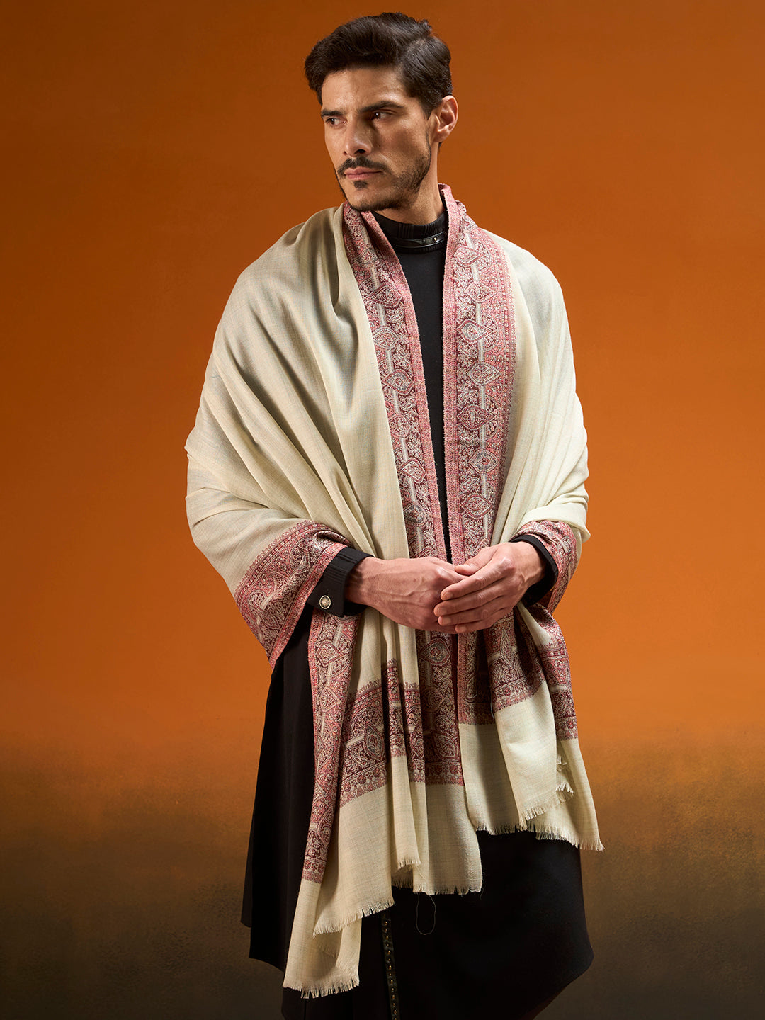 Men Shikoh Shawl Jamawar Shawl