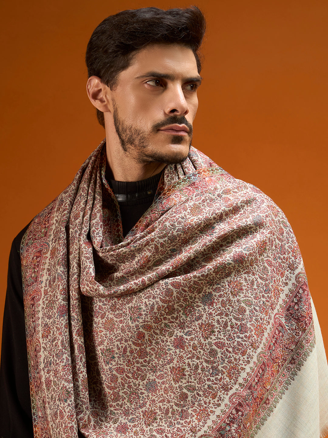 Men Fleur Royale Jamawar Shawl