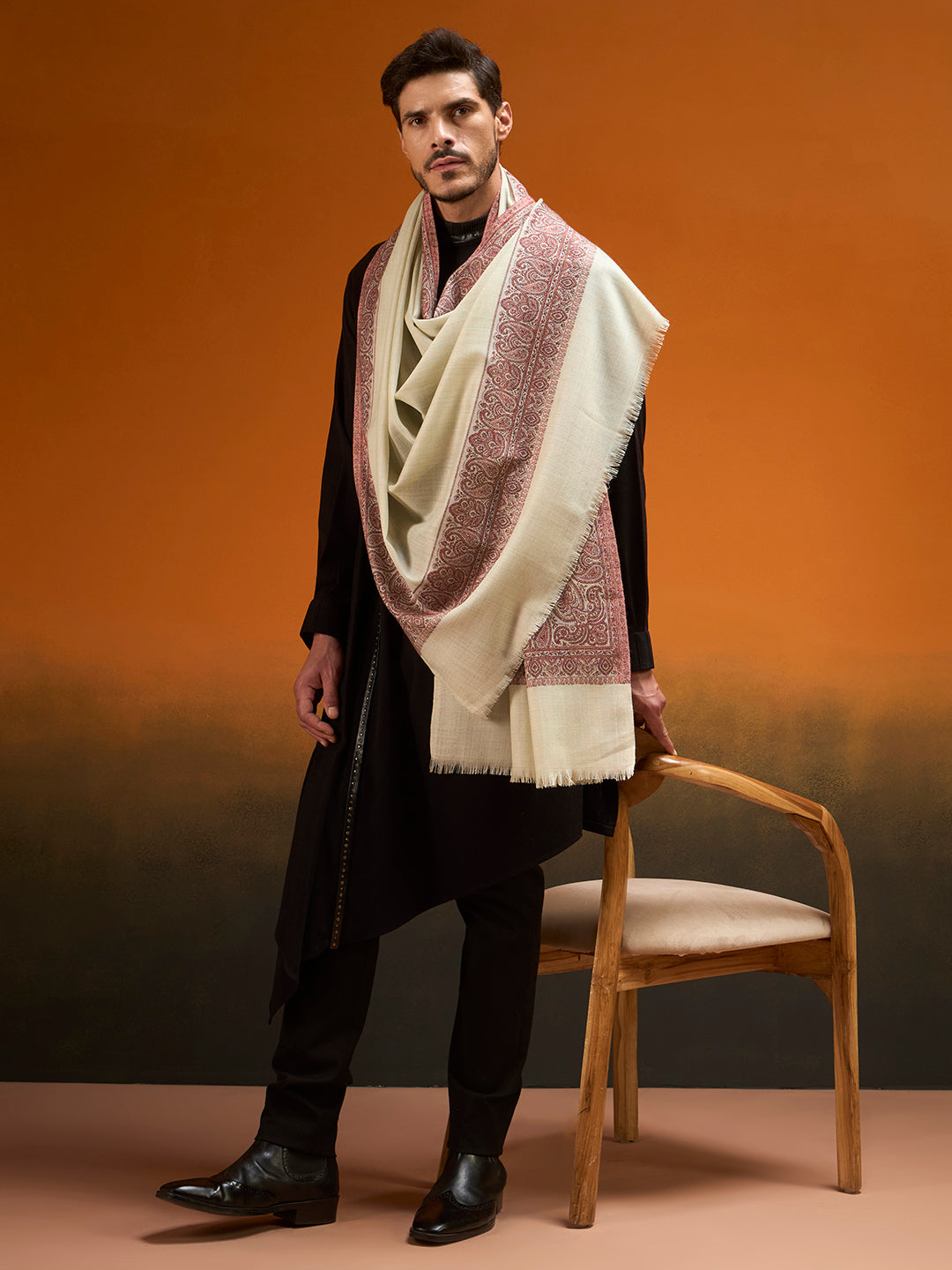Men Naqsh Jamawar Shawl