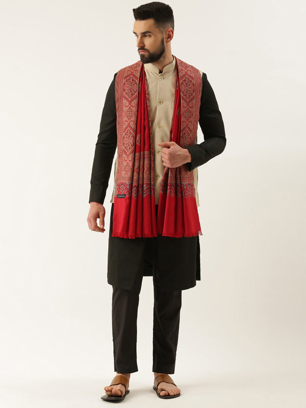 Mens shawl hot sale wearing styles