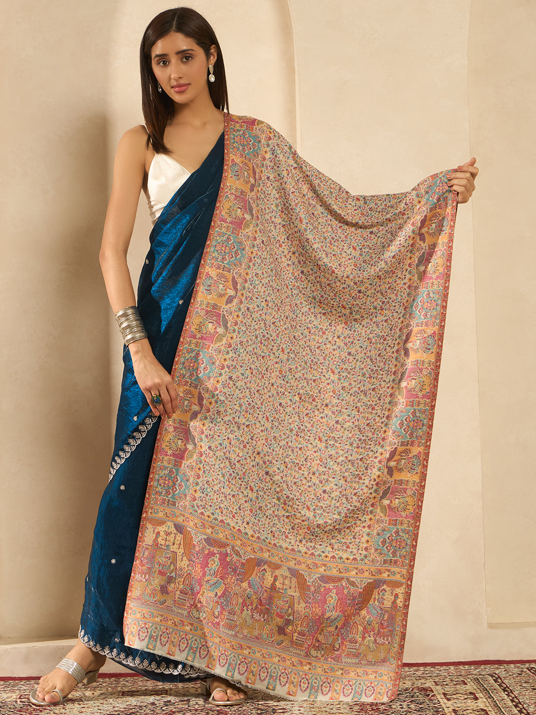 Women Persian Court kaani stole