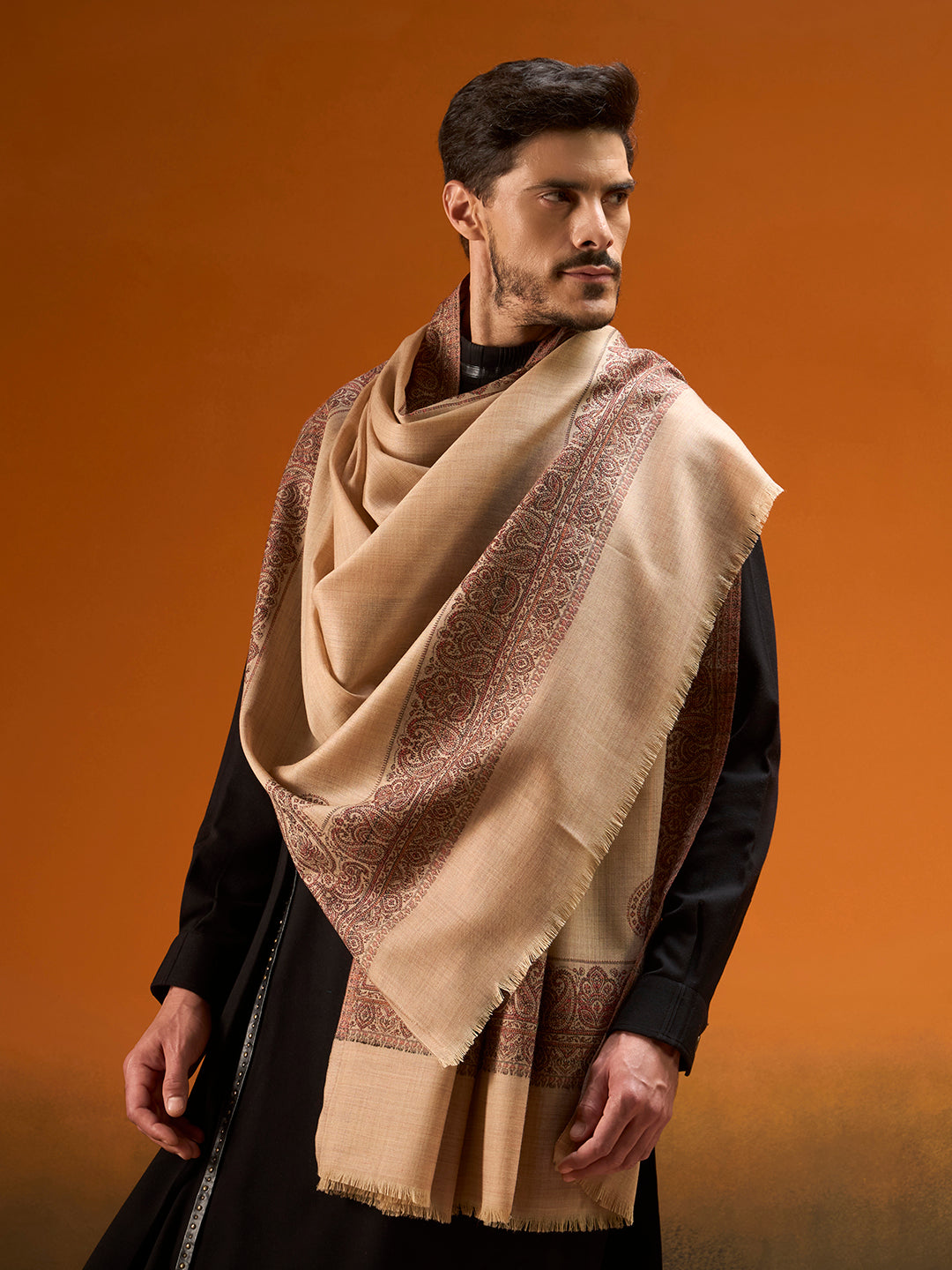 Men Naqsh Jamawar Shawl