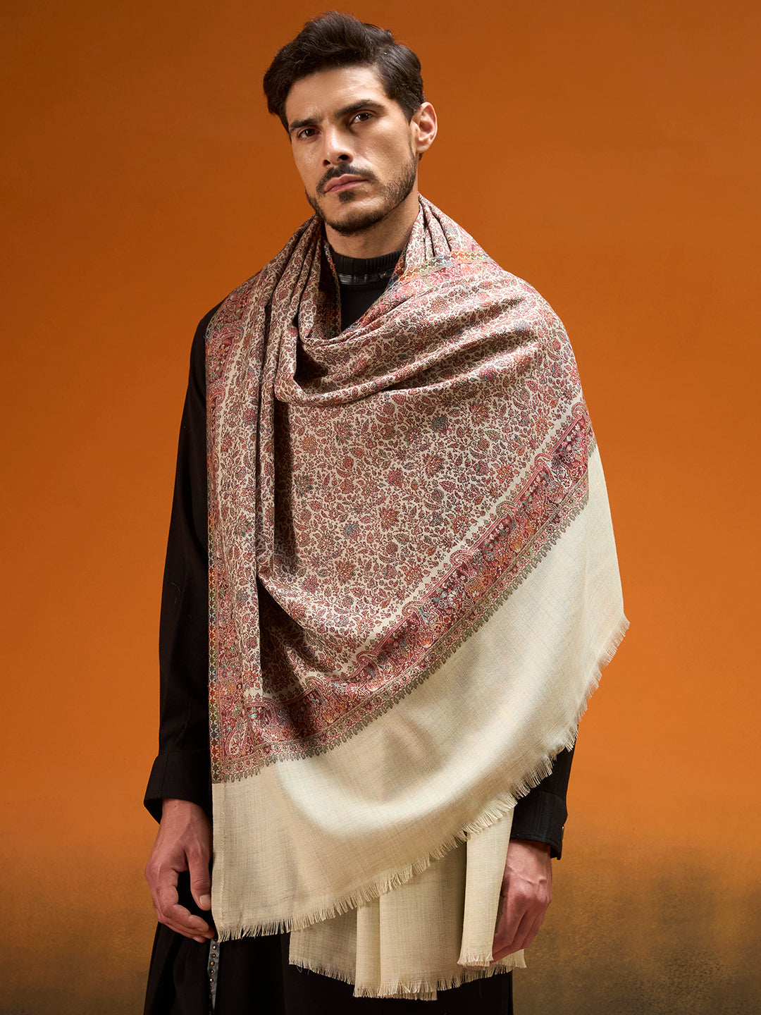 Men Fleur Royale Jamawar Shawl
