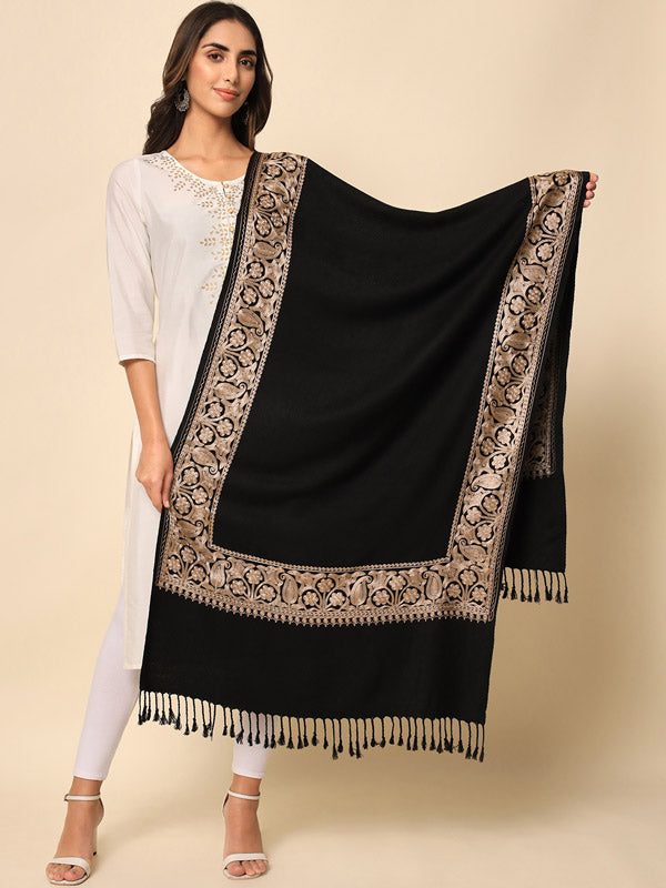 Women’s Dilkash Aari Embroidered stole (Size 71X203 CM)