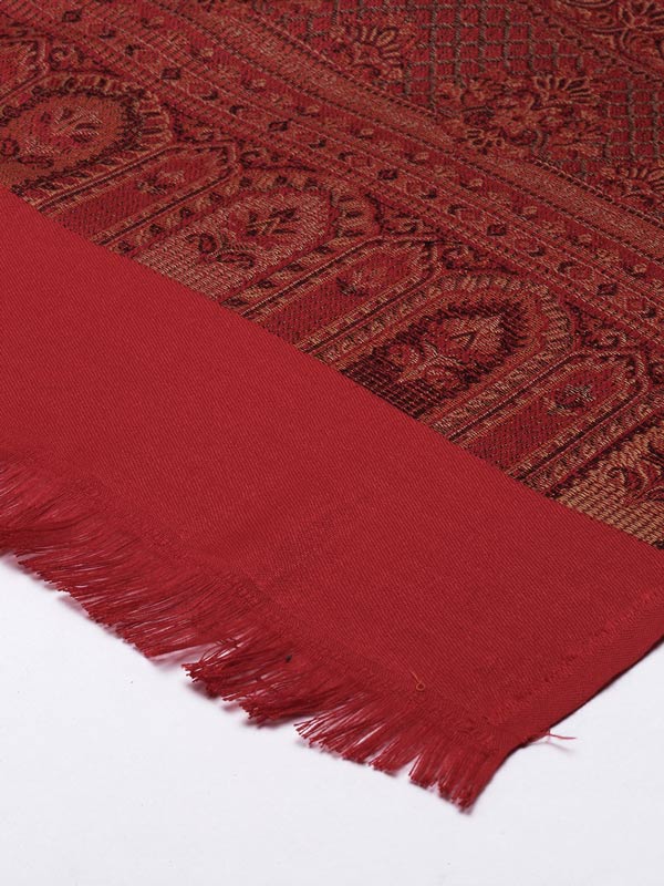Women's Ghazal Antique Jamawar Shawl (Size: 101 X 203 CM)
