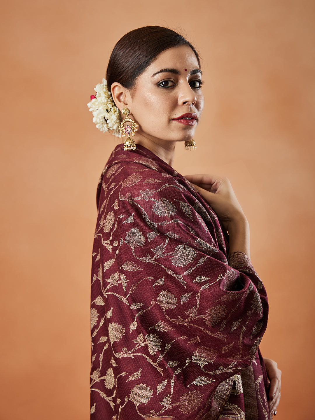 Pashmoda Women Rukhsaar Kaani Stole (Size : 71X203 CM)