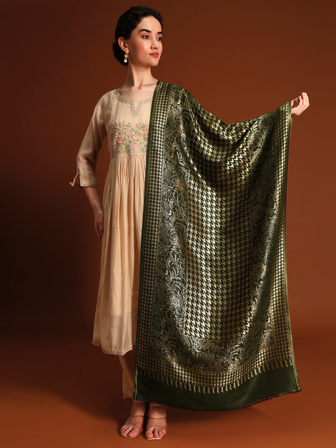 Women Royal Zari Elegance Stole