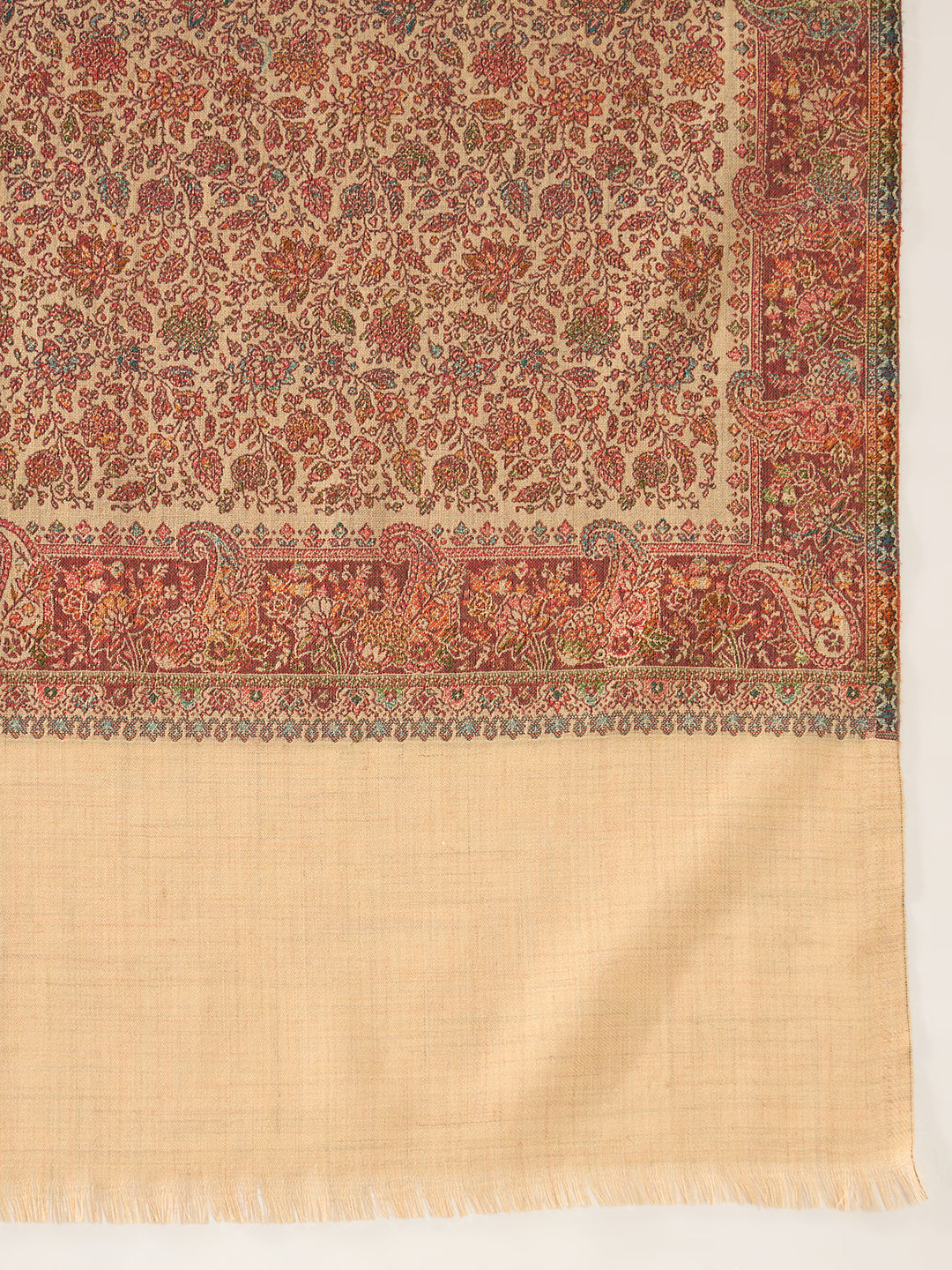 Women Fleur Royale Kashmiri Jamawar Woven Shawl