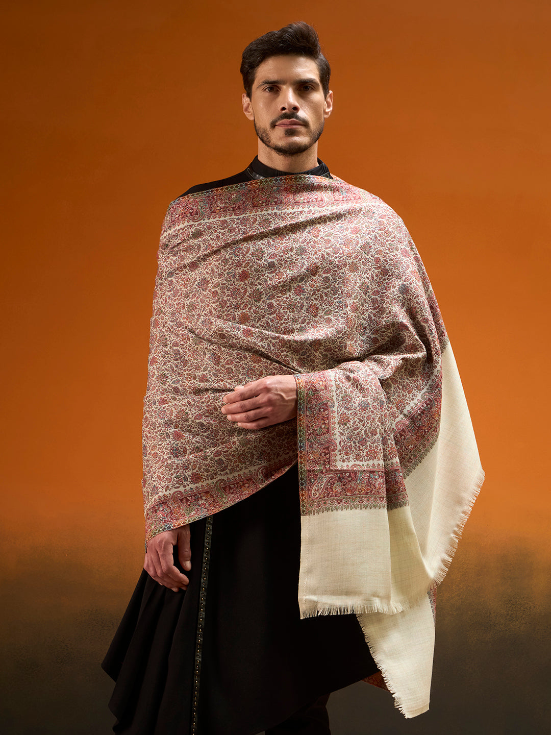 Men Fleur Royale Jamawar Shawl