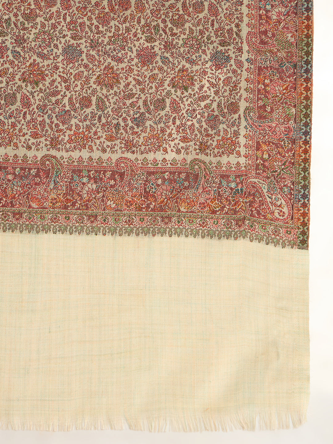 Women Fleur Royale Kashmiri Jamawar Woven Shawl