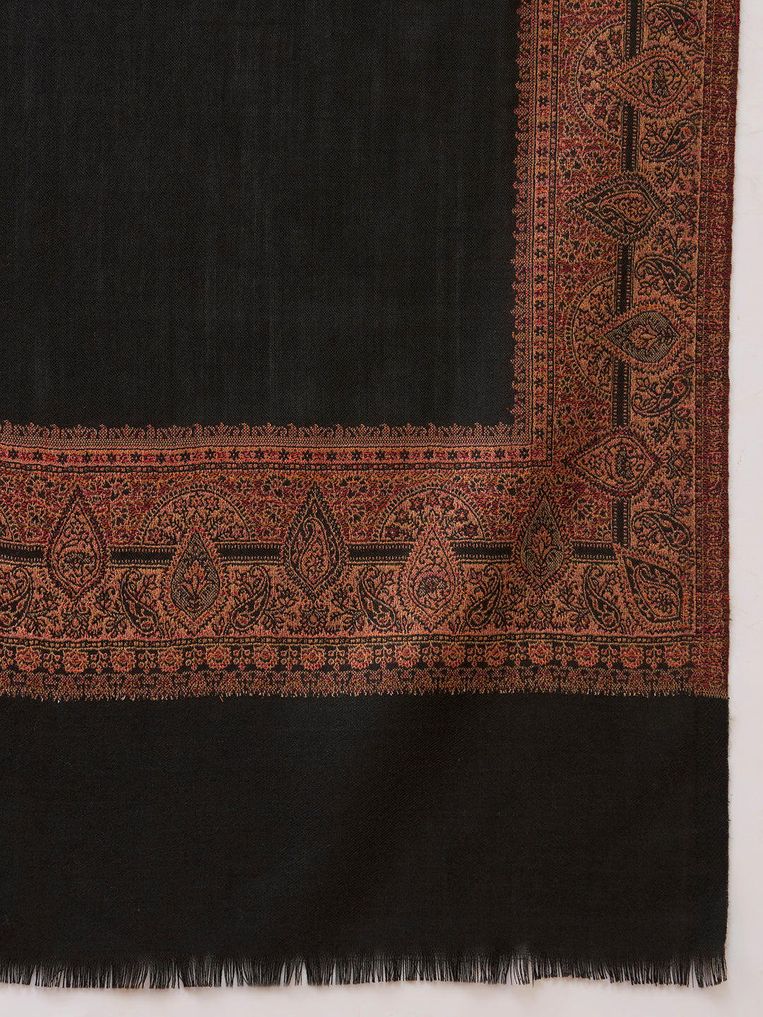 Women Shikoh Kashmiri Jamawar Woven Shawl