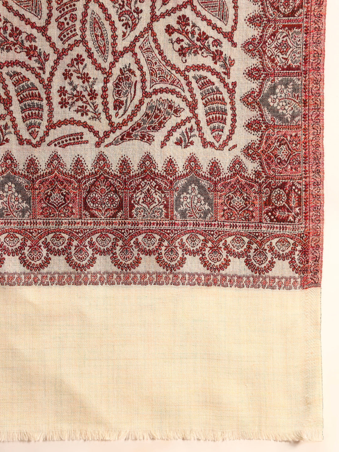 Women Shahi Jaal Kashmiri Jamawar Woven Shawl