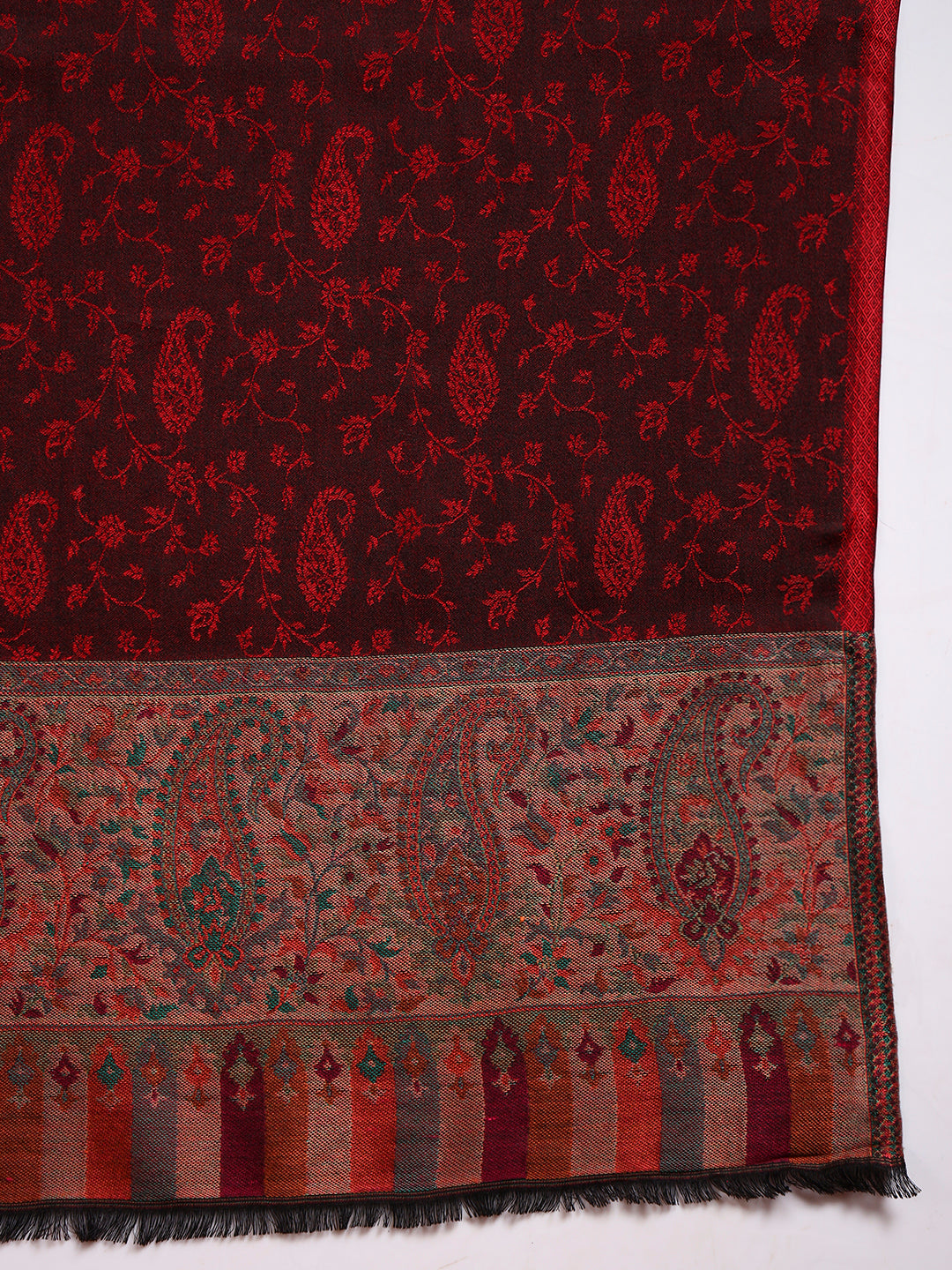 Pashmoda Women Gulpari Kaani Stole (Size : 71X203 CM)