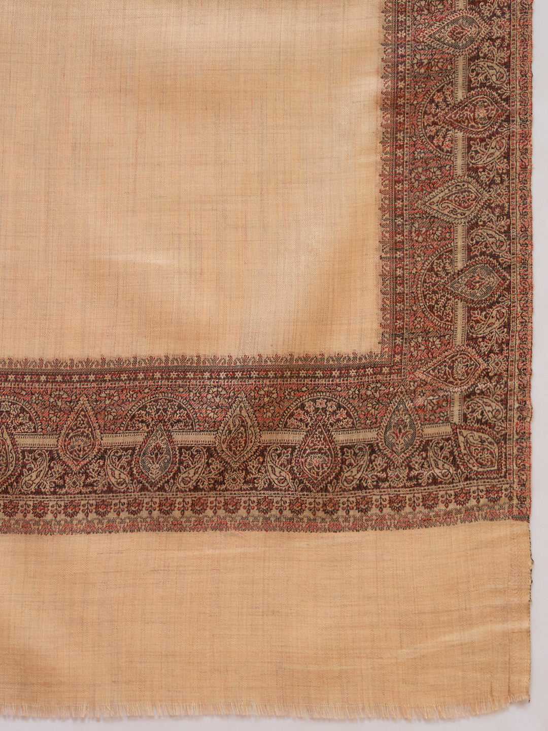 Women Shikoh Kashmiri Jamawar Woven Shawl