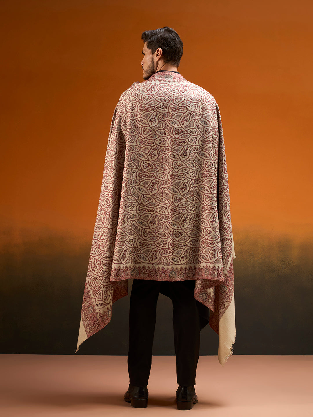 Men Shahi Jaal Jamawar Shawl