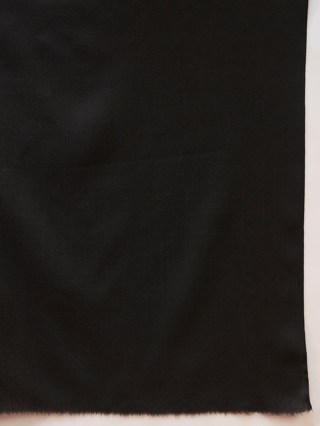 Women Verdant Grace Fine Wool Blend Solid Melange Shawl