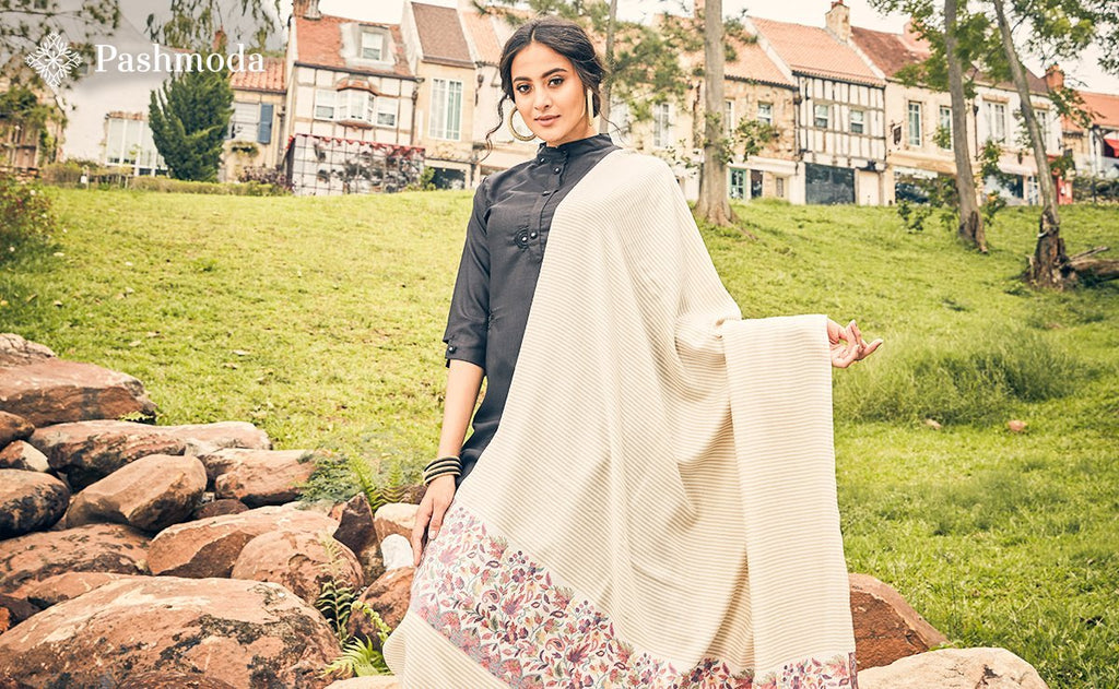 How Can You Take Care of White Shawls?