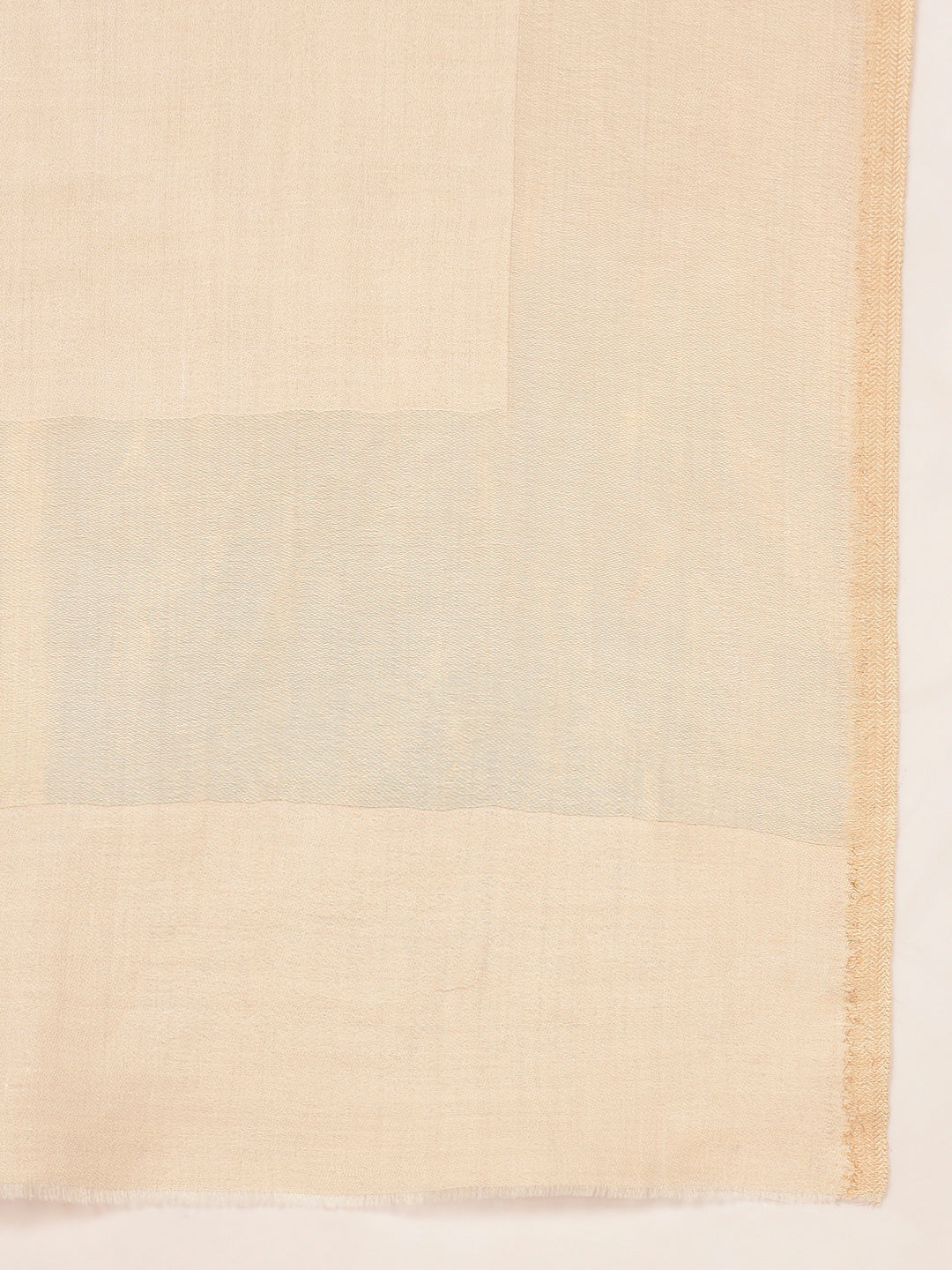 Pashmoda Women Midnight Bronze Reversible Zari Moonlight Fine Wool Stole (Size: 71x203 Cm)