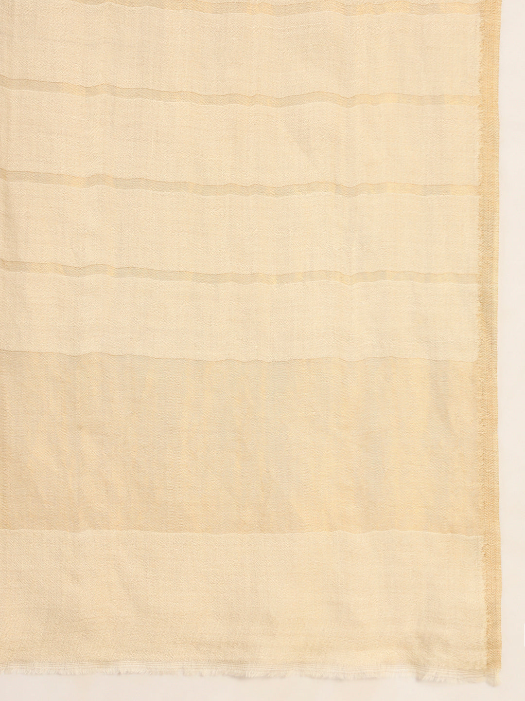 Pashmoda Men Parallel Grace Reversible Zari Moonlight Fine Wool Stole (Size: 71x203 Cm)