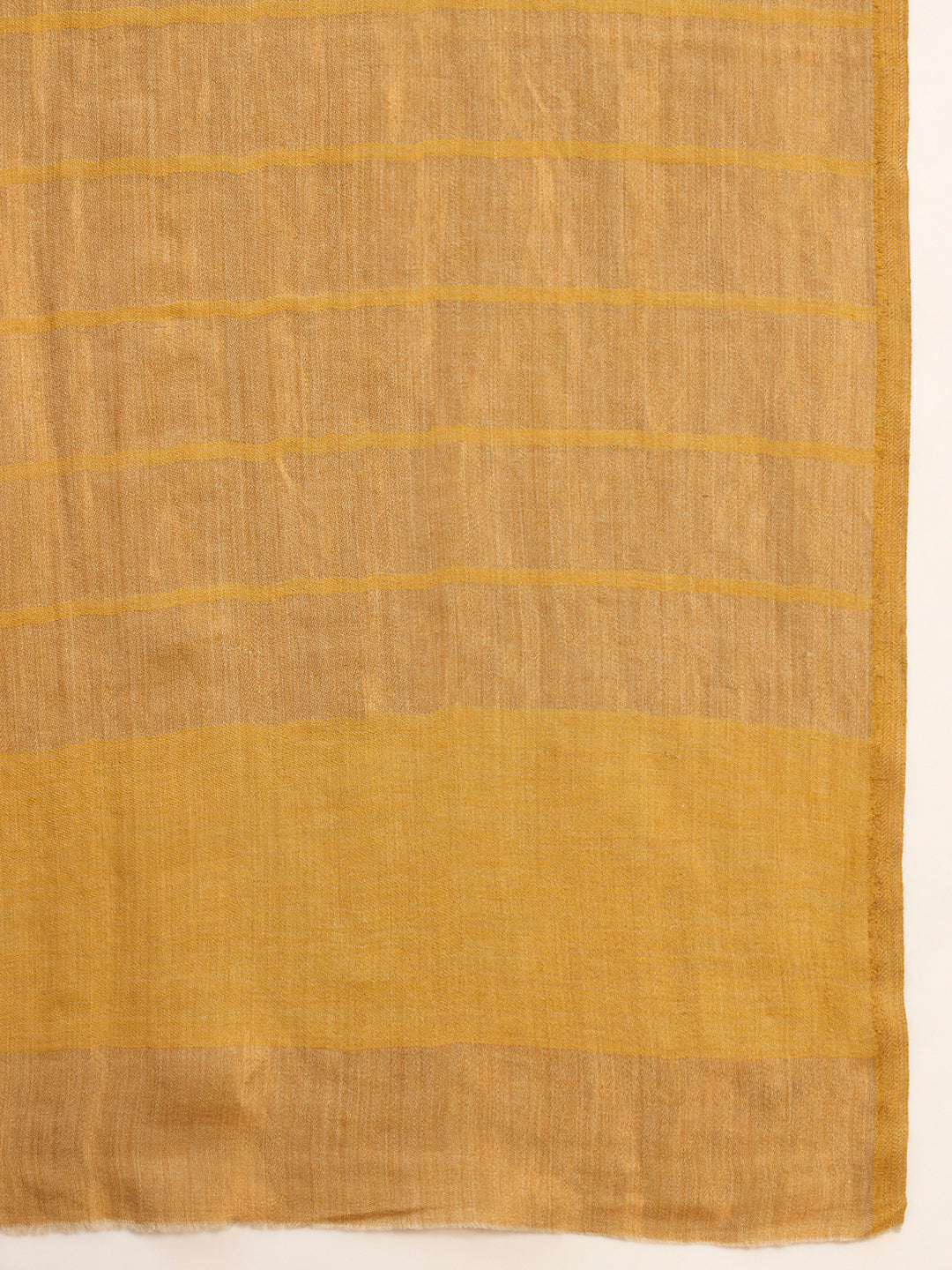 Pashmoda Men Parallel Grace Reversible Zari Moonlight Fine Wool Stole (Size: 71x203 Cm)