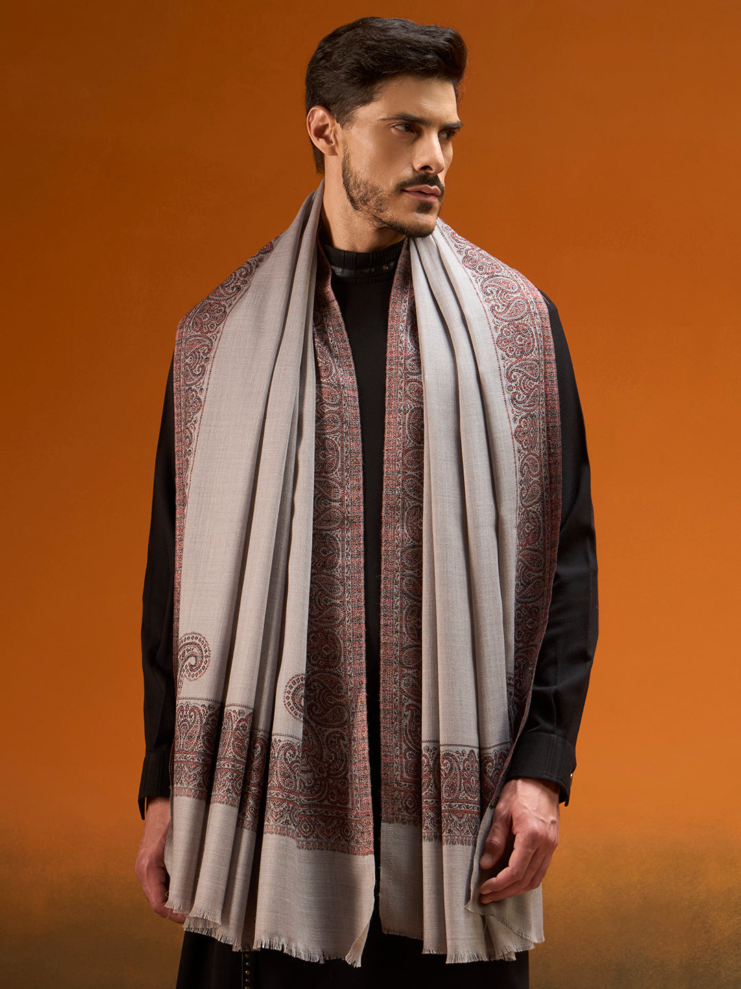 Men Naqsh Jamawar Shawl