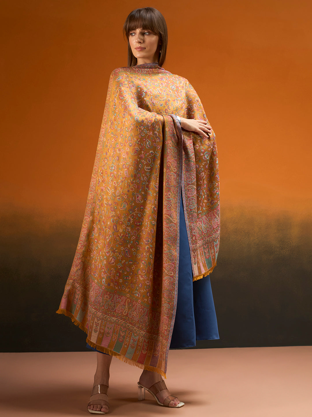 Women Imperial Royal botanica Kaani Stole