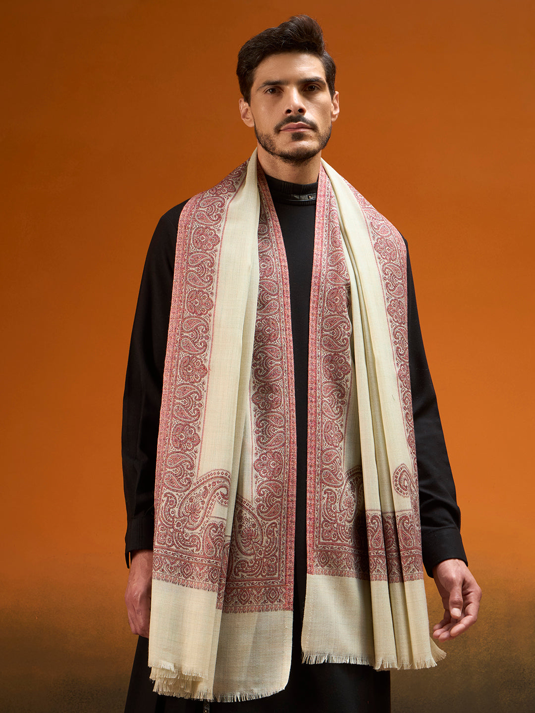 Men Naqsh Jamawar Shawl
