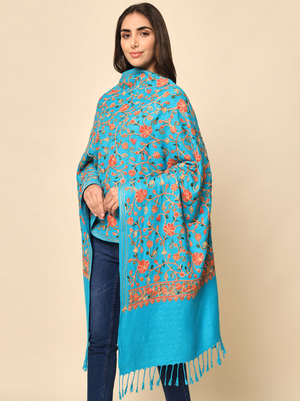 Women Khushnuma Embroidered Stole (Size 71X203 CM)