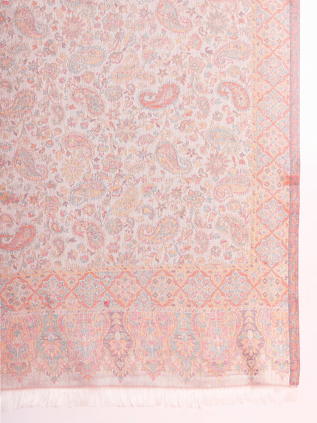 Pashmoda Men Mehrang Kaani Stole (Size : 71X203 CM)