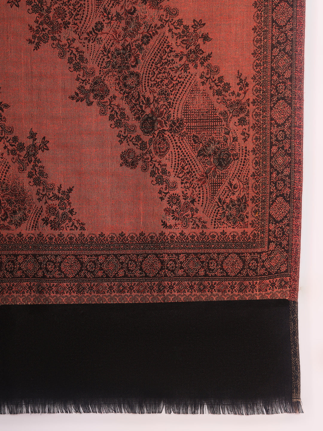 Pashmoda Men Kohsar Kashmiri Jamawar Woven Shawl (Size: 101X203 CM)