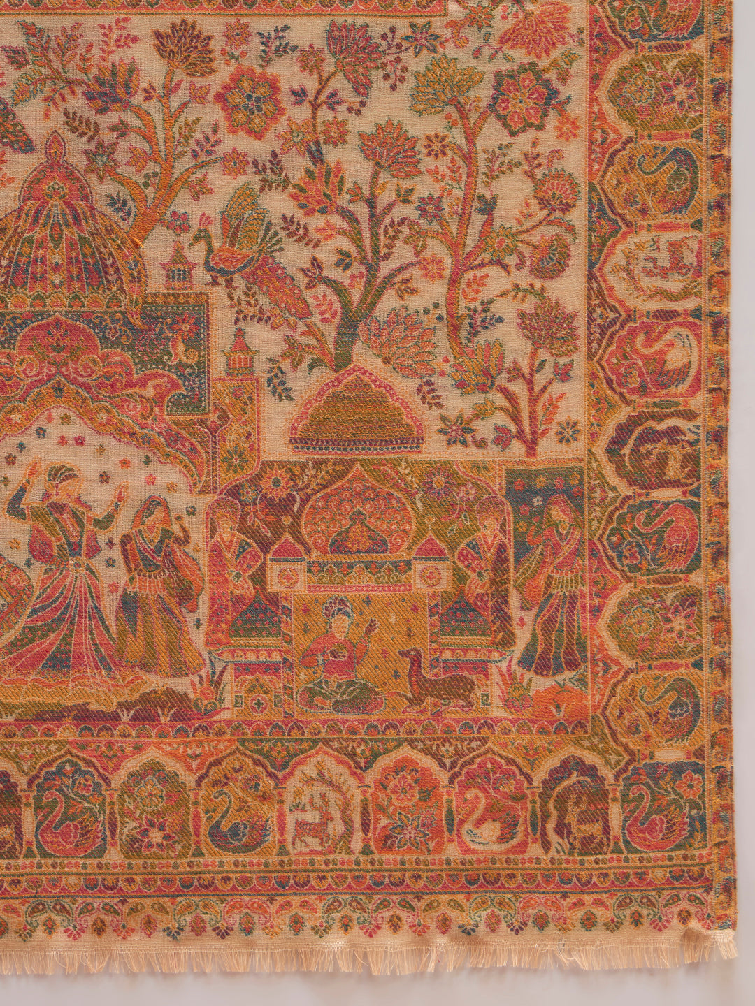 Men Shahi Manzar Fine Wool Kaani Shawl
