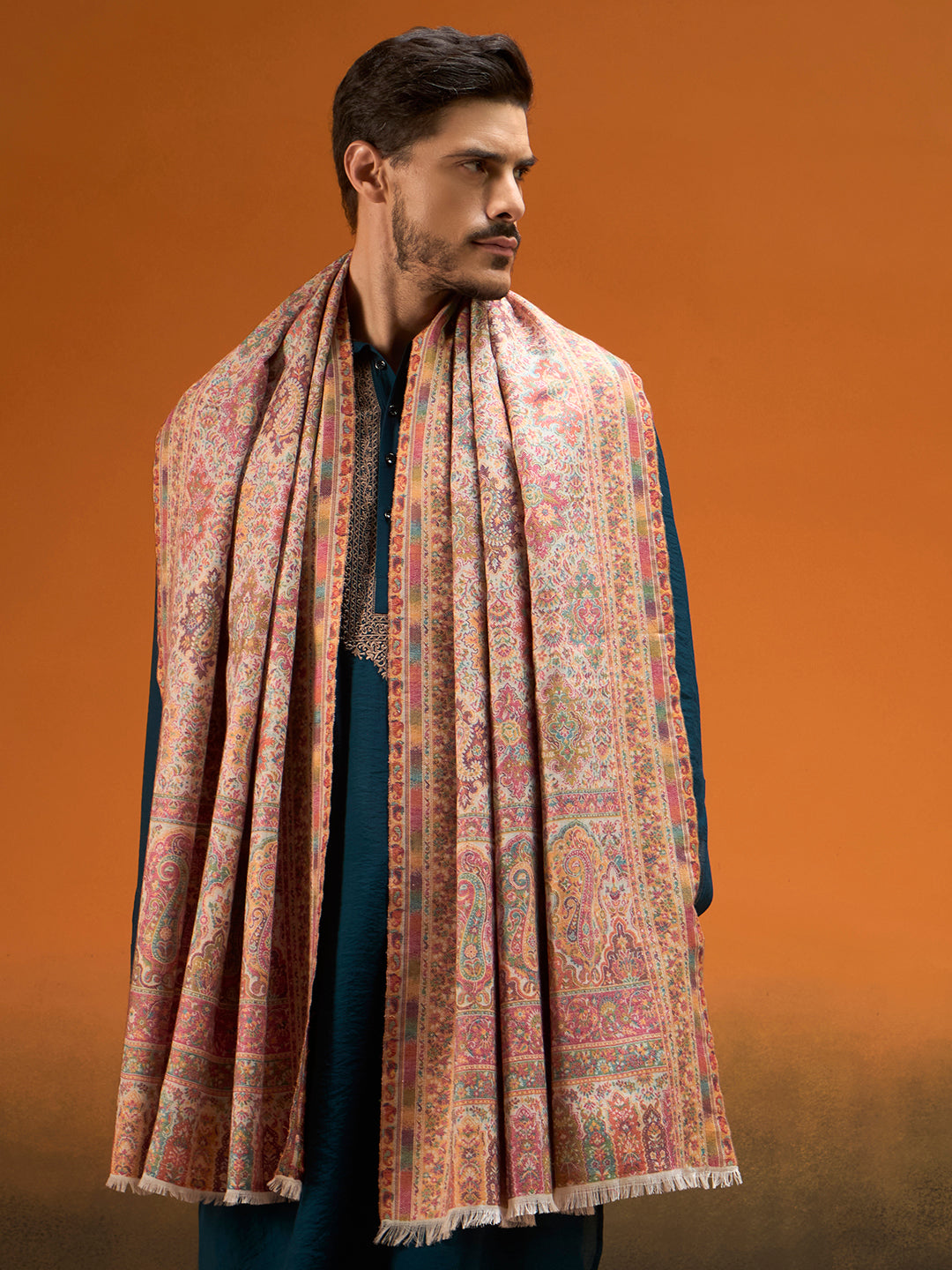 Men Shahkaar Gulistan Kaani Stole