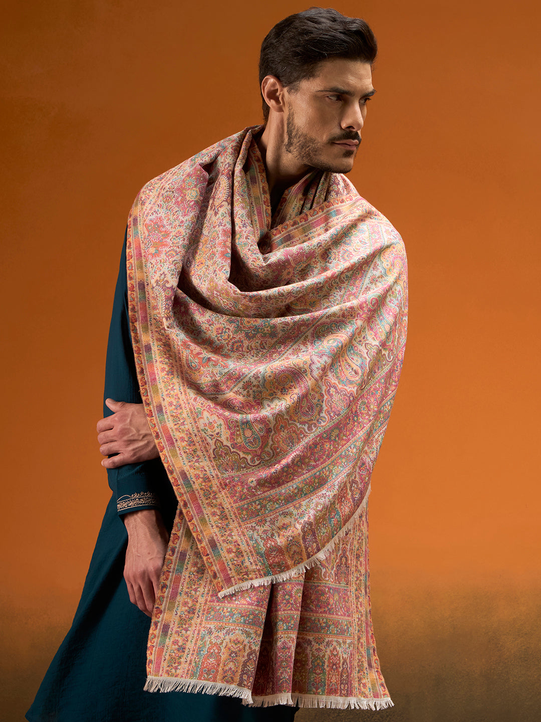 Men Shahkaar Gulistan Kaani Stole