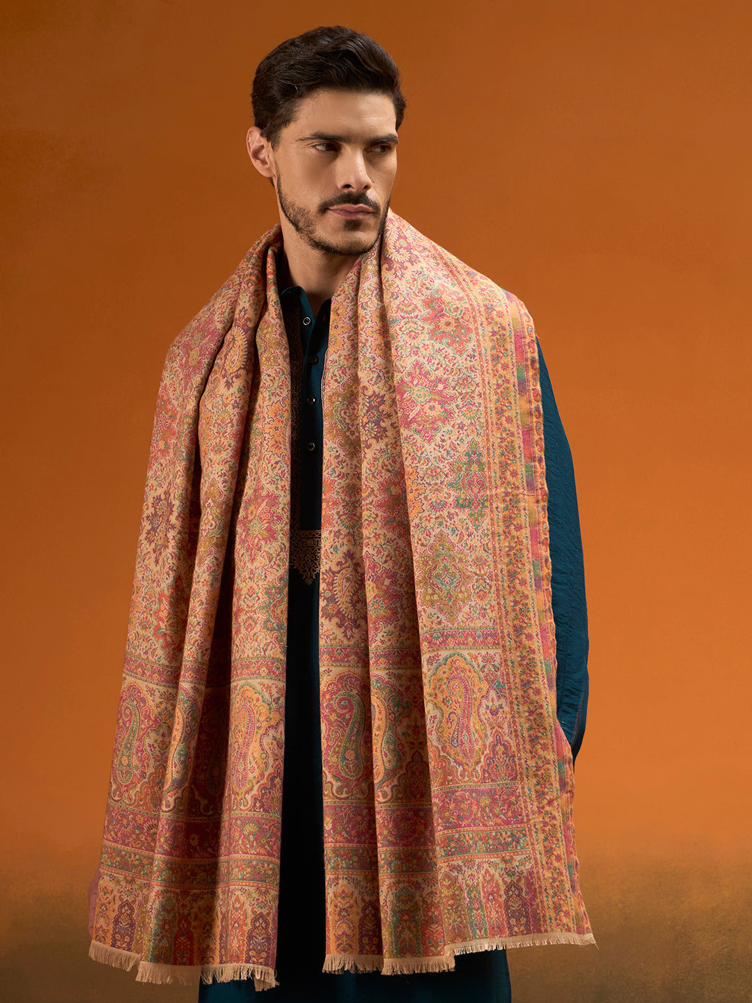 Men Shahkaar Gulistan Kaani Stole
