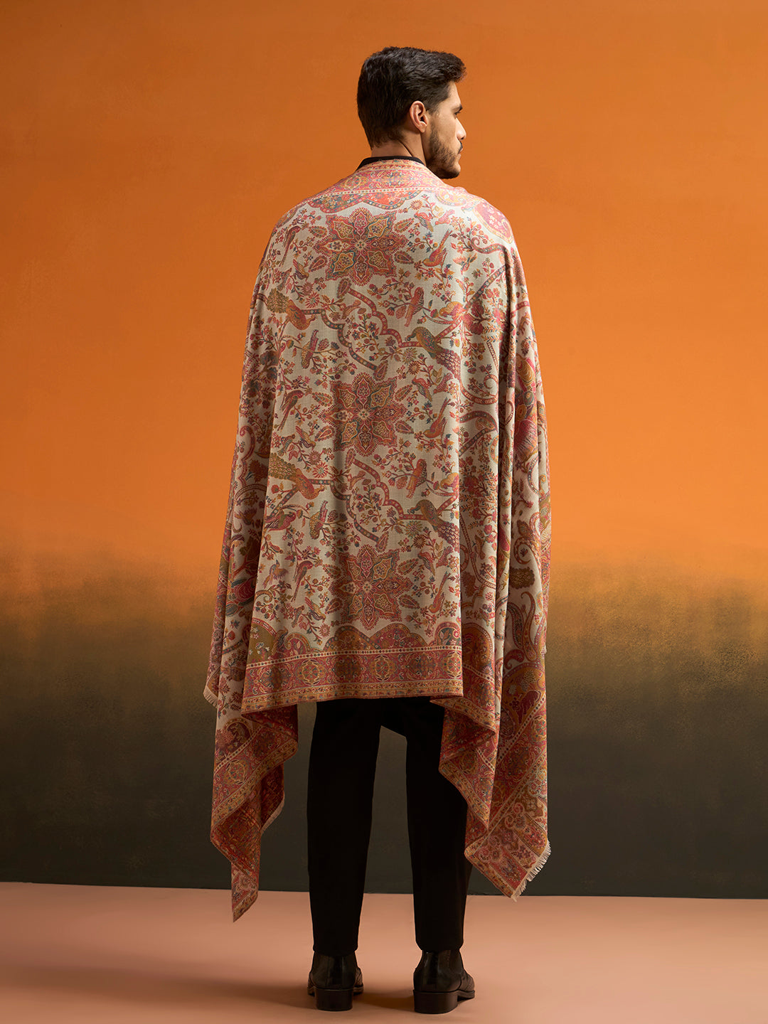 Men Royal gulistan Fine Wool Kaani Shawl