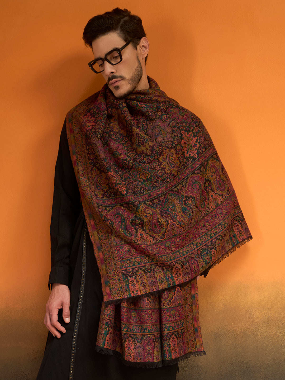 Men Shahkaar Gulistan Kaani Stole