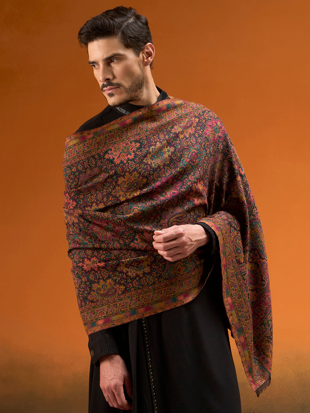 Men Shahkaar Gulistan Kaani Stole