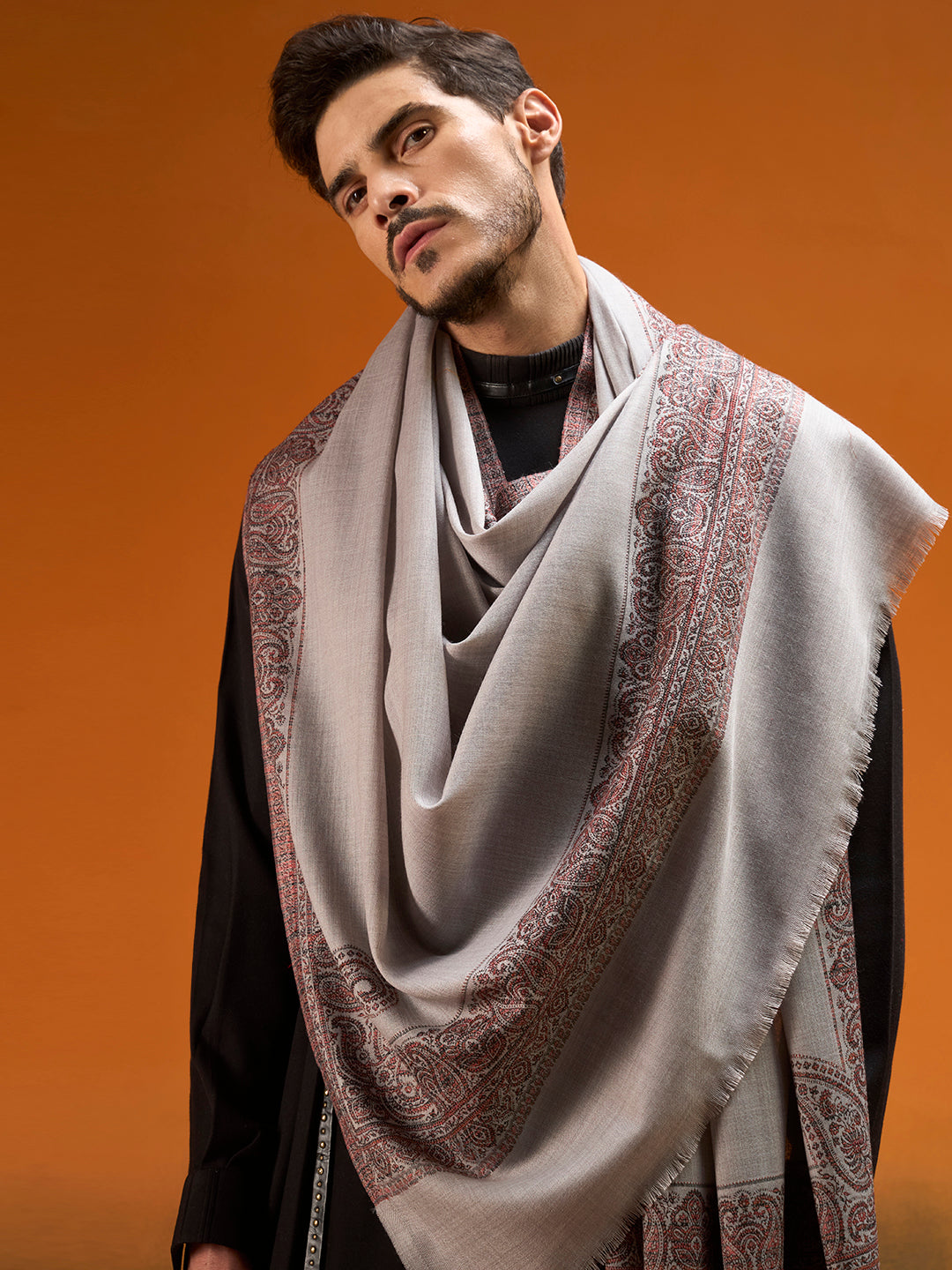 Men Naqsh Jamawar Shawl