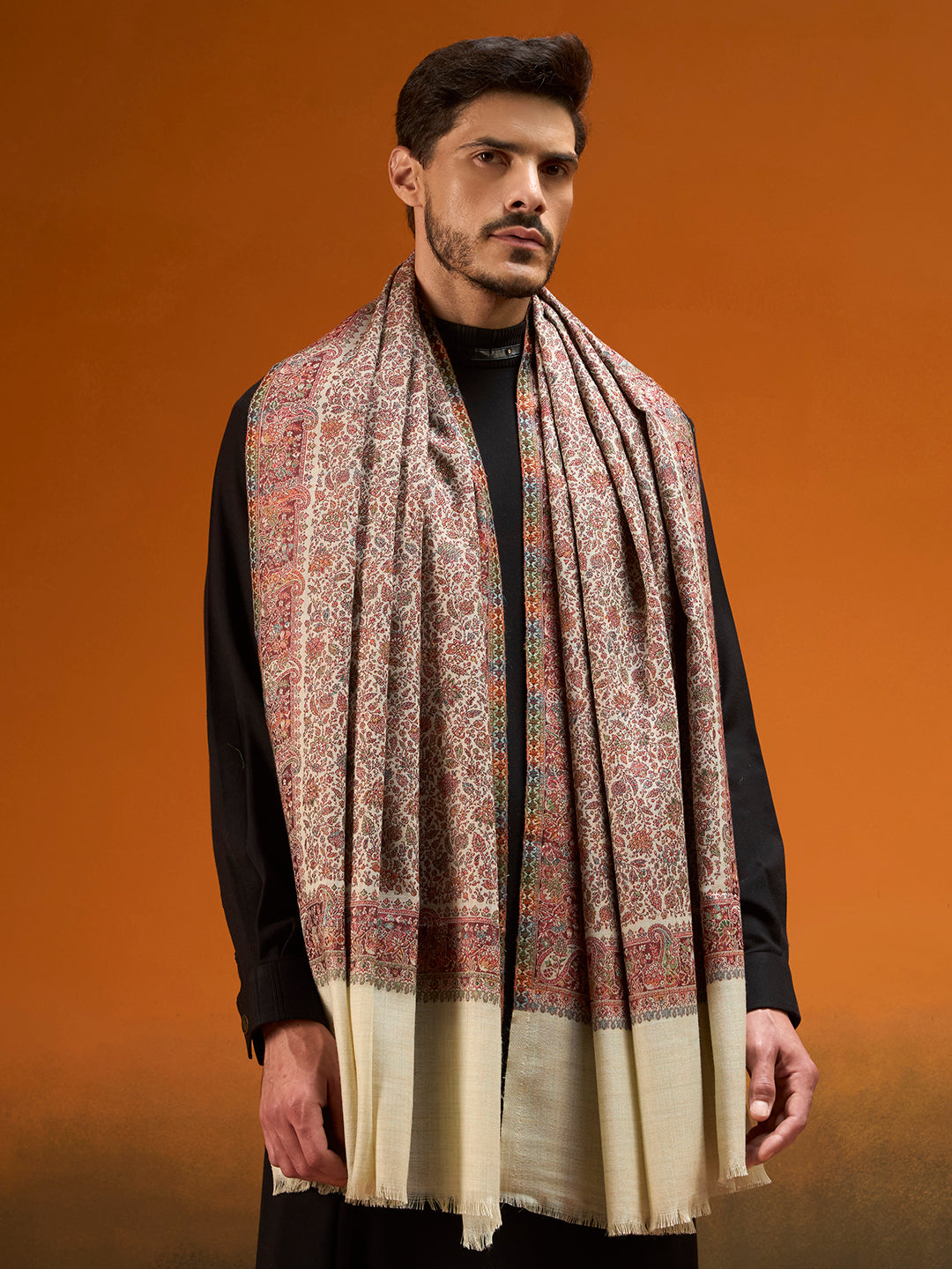 Men Fleur Royale Jamawar Shawl